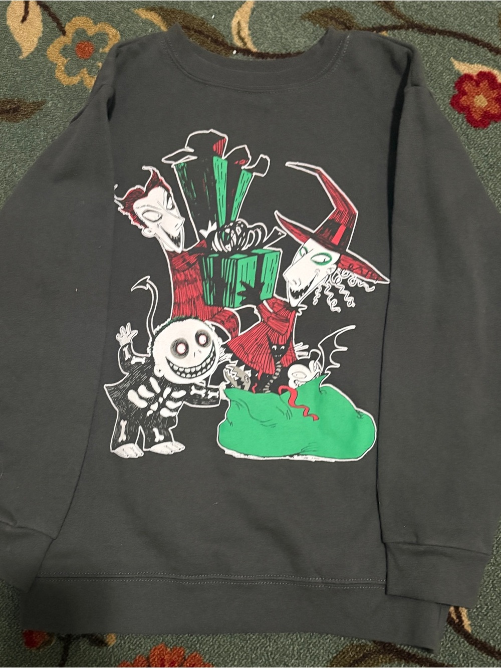 Child's size large nightmare before Christmas sweatshirt